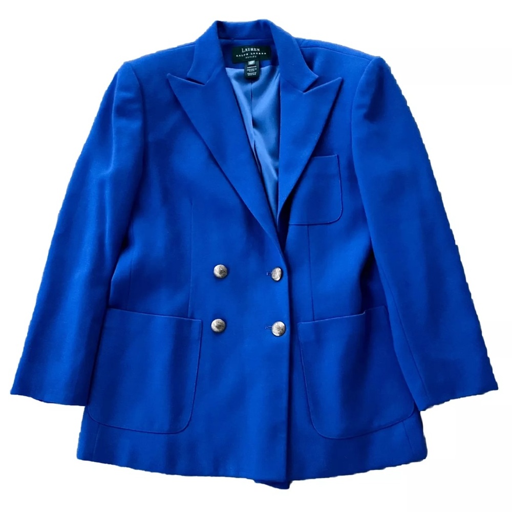 Ralph Lauren Blue Double Breasted Blazer